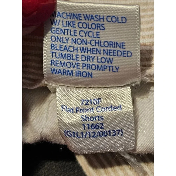 Southern Tide The Skipjack Flat Front Corded Shorts 36 Waist 7" Inseam Beige - Picture 6 of 9